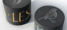Carved and incised slate gifts