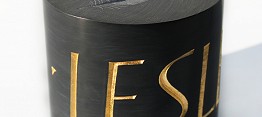 Carved and gilded slate gift