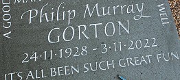 Incised lettering with hand chisels