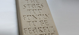 Portland limestone plaque
